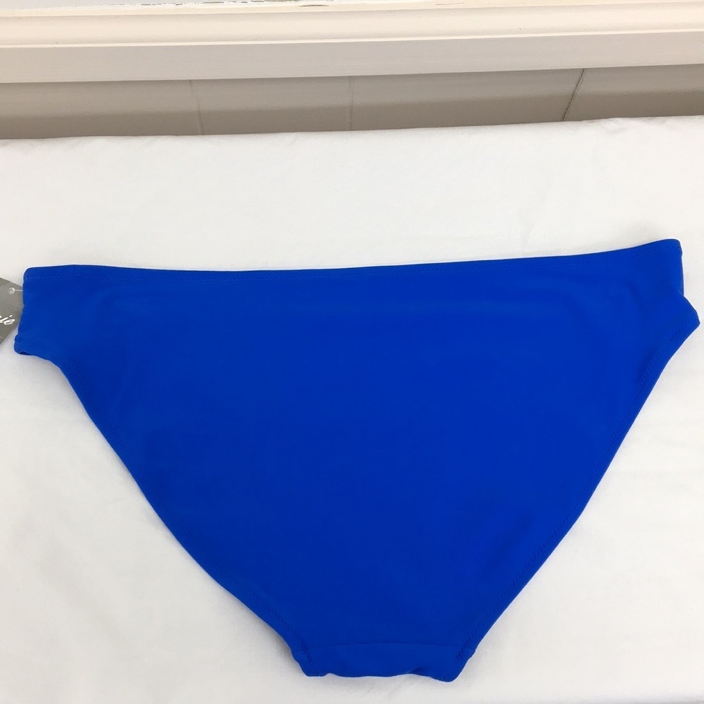 Aerie Bikini Bottoms High Cut Blue and Red Bundle of 2 Size L NEW With Tags - Picture 7 of 8